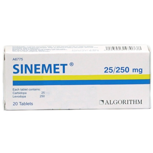 [2129] Sinemet 25/250Mg Tab 20'S-