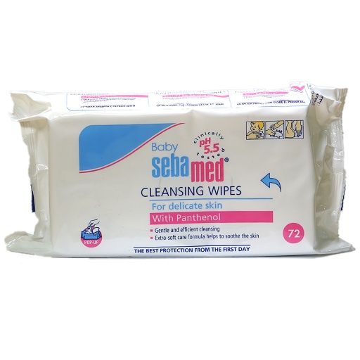 [2262] Sebamed Baby Wipes 72'S