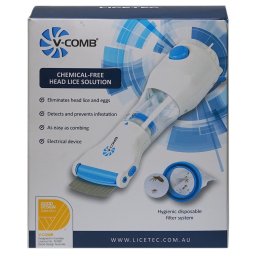 [2963] Licetec V-Comb Lice Comb