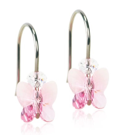 [3029] Blomdahl NT 8mm Butterfly Light Rose 15-1258-24 C