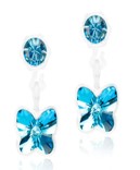 [3039] Blomdahl MP 4/6mm Pendant Flower Aquamarine 15-0103- 3005 D