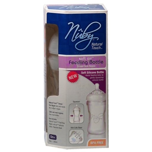 [3094] Nuby Natural Bottle 0M+300Ml 