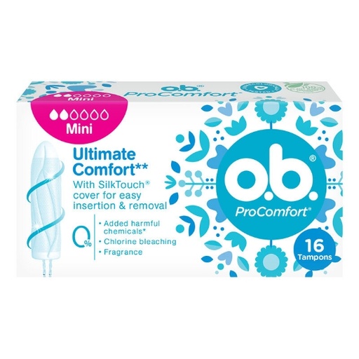 [3423] O.B Tampons Comfort 16Pcs Mini