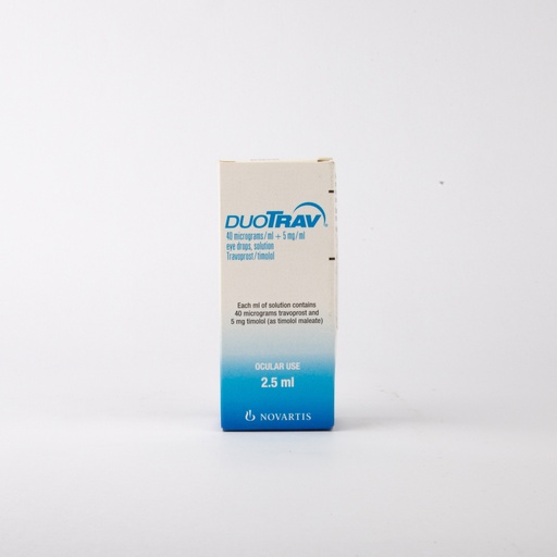 [3651] Duotrav Eye Drops 2.5Ml-