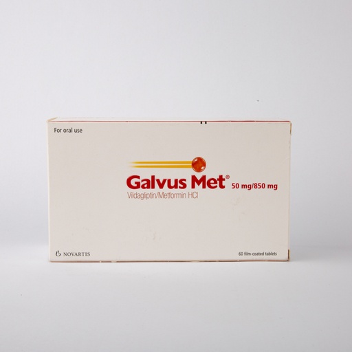 [3700] Galvus Met 50/850Mg Tab 60'S-