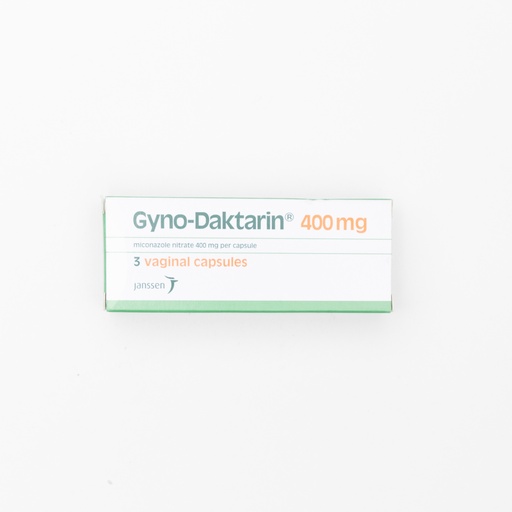 [3761] Gyno Daktarin 400Mg Vag.Ovules 3'S-