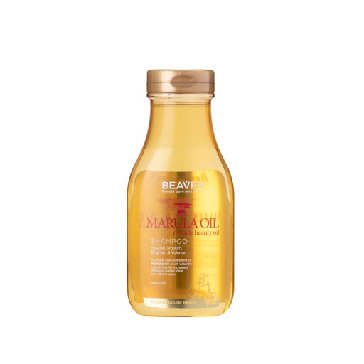 [37786] Beaver Marula Oil Volumizing Hair Shampoo Ph 4.5-5.5 - 350Ml