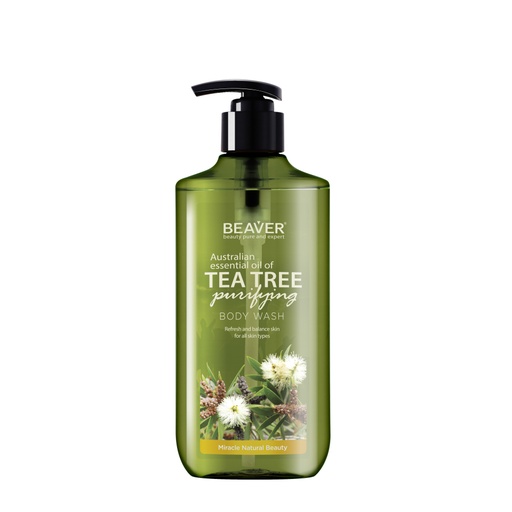 [37801] Beaver Australian Tea Tree Body Wash Ph 4.5-5.5 - 400Ml