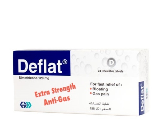 [38081] Deflat Extra Strenght Anti-Gas Tab 24S