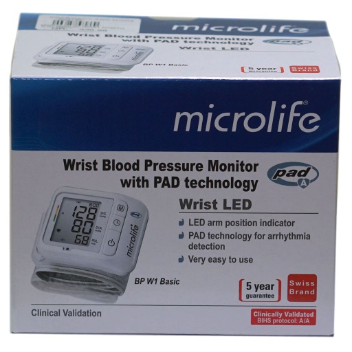 [38199] Microlife Bp Wrist Monitor W1 Basic