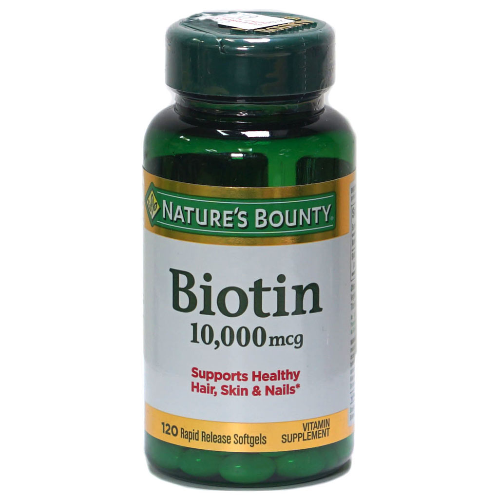 nature's bounty Biotin 10,000Mcg Softgel 120'S | Pharmacy and More