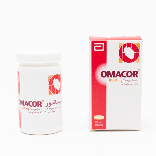 [3846] Omacor 1000Mg Soft Capsule 28'S-