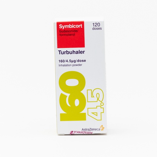 [3956] Symbicort T/Haler 160/4.5 120 Dose-