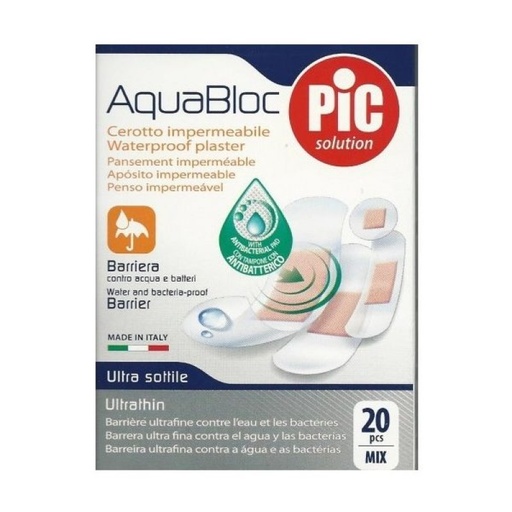 [39697] Pic-Aquabloc Waterproof Plaster Mix - 20Pcs