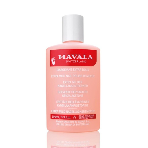 [39953] MAVALA Nail Polish Remover Ext Mild Pink 100ml