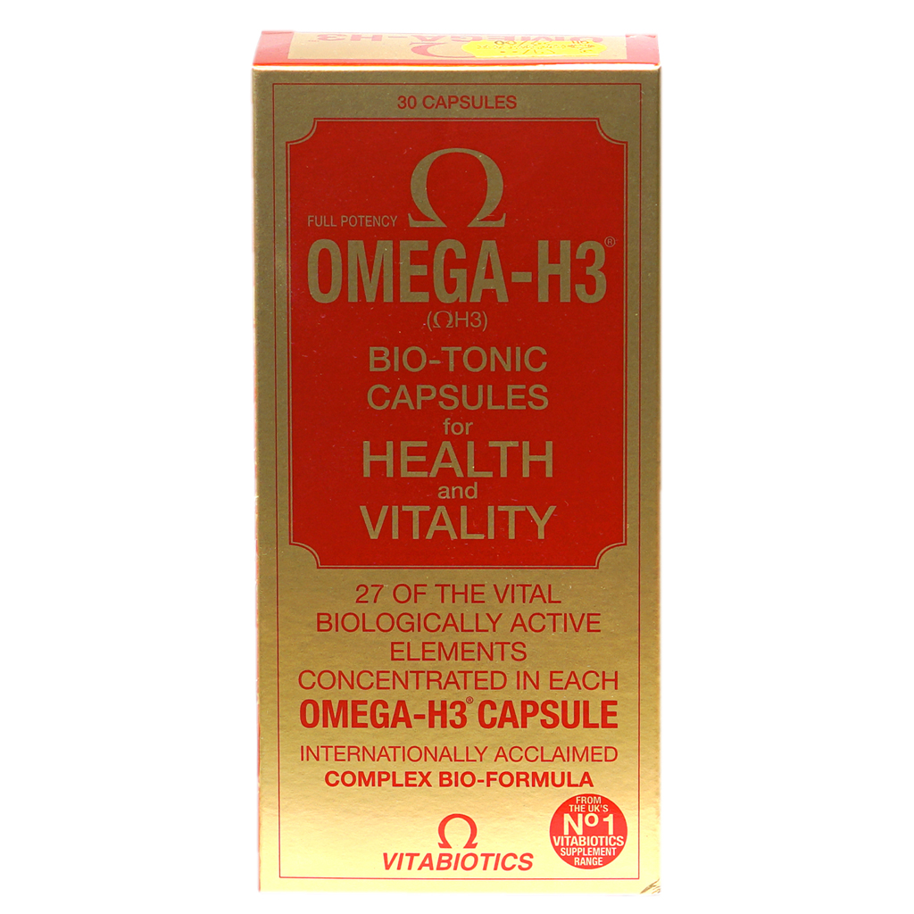 Omega H3 Bio Tonic Cap 30 S Pharmacy and More