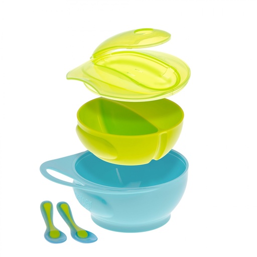 [40566] Brother Max Easy Hold Weaning Bowl Set Bm304Bg