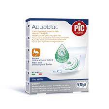 [42411] Pic Aquabloc Plasters 10 X 6 Cm