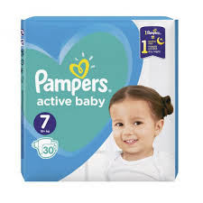 [42584] Pampers 7 Active 30'S