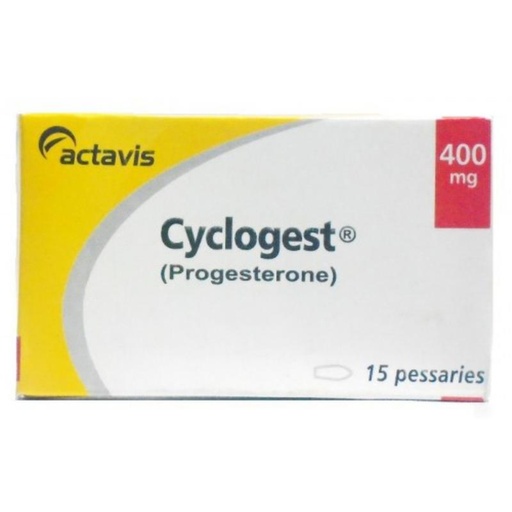 [42679] Cyclogest 400Mg 15'S