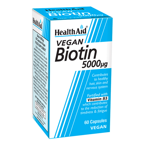 [42961] Health Aid Biotin 5000Ug Vegan Cap 60'S