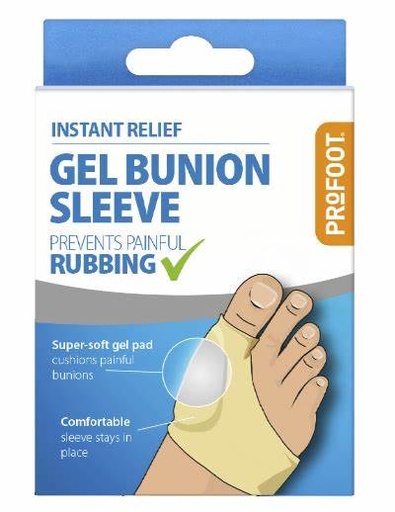 [63918] Profoot Gel Bunion Fabric Sleeve