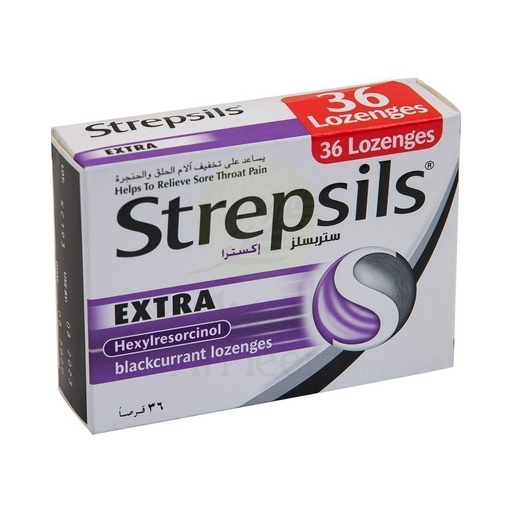 [8382] Strepsils Extra Black Churrant