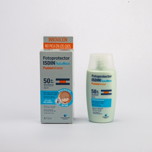 [8432] Isdin Fotoprotector Fusion Water Spf 50+ 50Ml Pediatrics