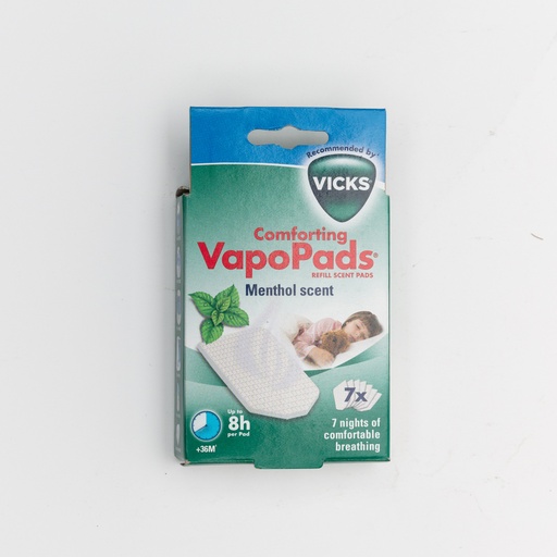 [8562] Kaz Vicks Comfort  Pads Menthol