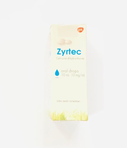 [8918] Zyrtec 1% Drops 10Ml-