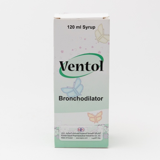 [9634] Ventol 2Mg/5Ml Syrup 120Ml-