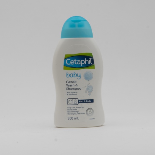 [9737] Cetaphil Baby Gentle Wash&amp;Shampoo 300Ml